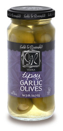 Sable & Rosenfeld All Natural Tipsy Vodka Garlic Olives 5 oz / 6