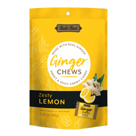 Bali's Best Zesty Lemon Ginger Chews 5.08 oz