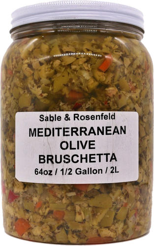 Sable & Rosenfeld Mediterranean Olive Bruschetta Topping 0.5 Gallon / 2