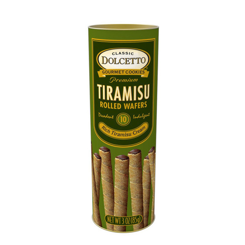 Dolcetto Wafer Rolls - Tiramisu (Can) 3oz