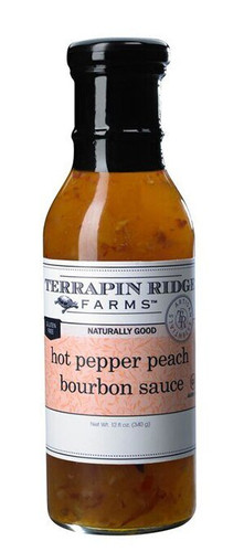 Terrapin Ridge Hot Pepper Peach Bourbon Sauce 12oz