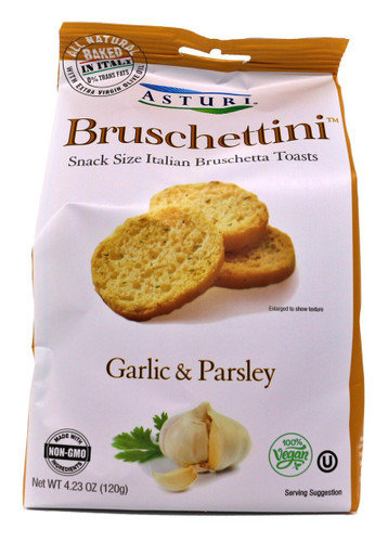 Asturi Garlic & Parsley Bruschettini 4.23oz