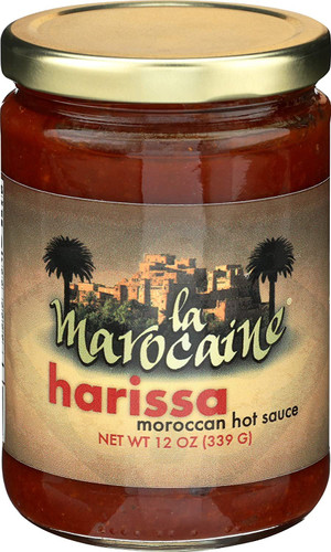 La Maroccaine Harrisa Moroccan Hot Sauce 12oz