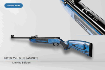 Weihrauch HW50 Jubilee 75th Anniversay Blue Laminate