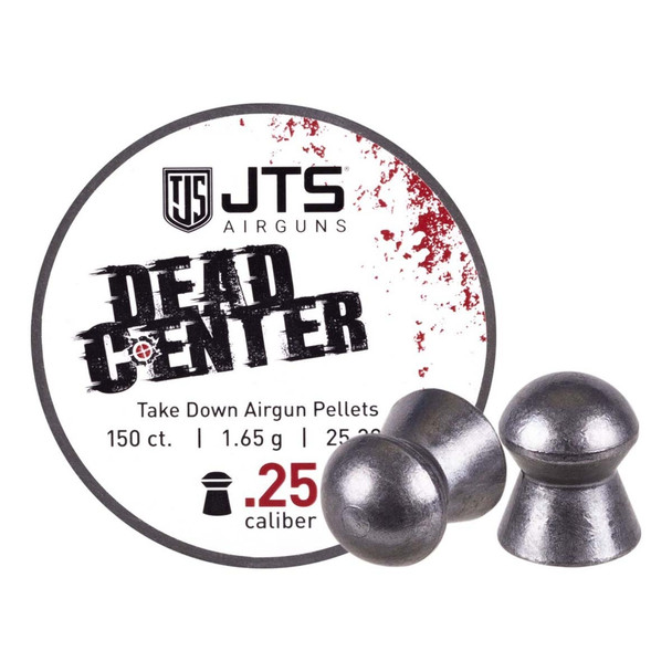 JTS Dead Centre .25 25.39grain airgun pellets