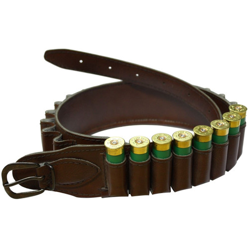 Fox Tactical Black Ammo Bandoleer – Bullet Belt For Rifle, Pistol, Or 410 Shotgun – Hunting