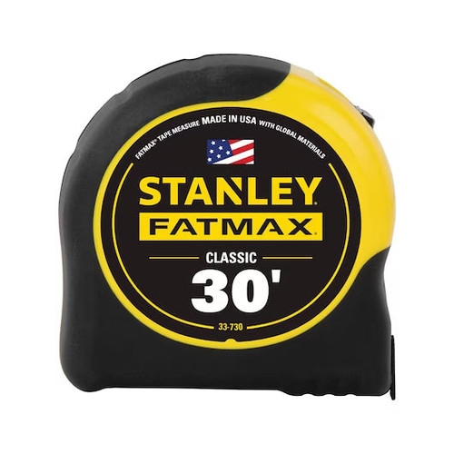 STANLEY 33-730 FATMAX 30 ft. x 1-1/4 in. Tape Measure