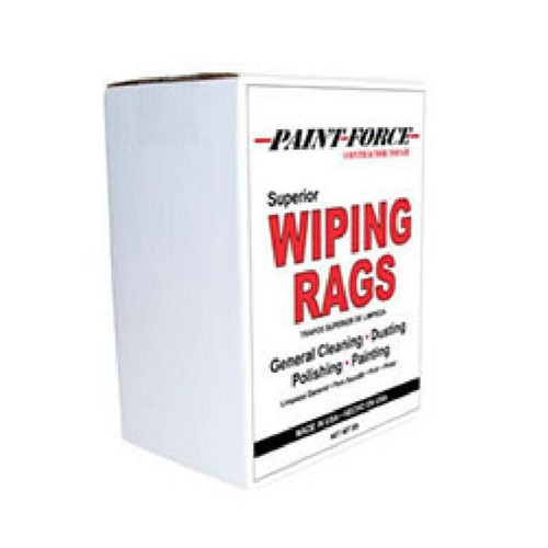 PAINT-FORCE 36120 100% Cotton 4 lb. Washed White Knit Rags