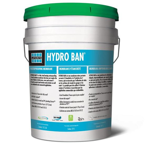LATICRETE HYDRO BAN 5GAL.