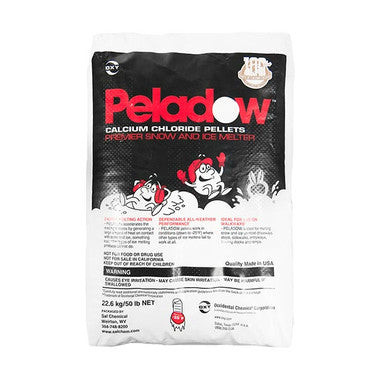 PELADOW Premier 50lbs Calcium Chloride Salt Ice Melt (50lb)