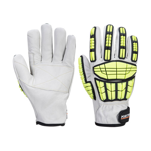 PORTWEST A745 - Impact F135 Cow Leather Lined Glove A6