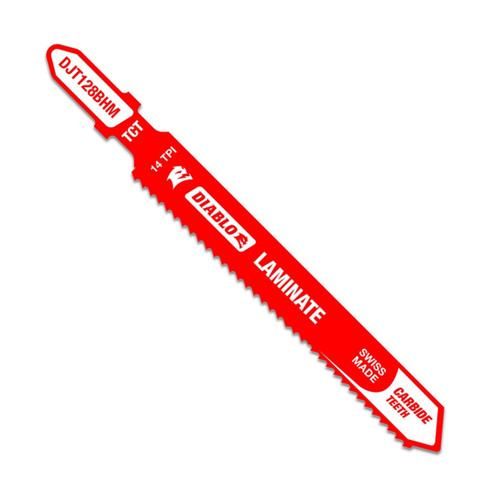 DIABLO DJT128BHM 3-5/8 in. 14TPI Carbide Jig Saw Blade for Laminate Material