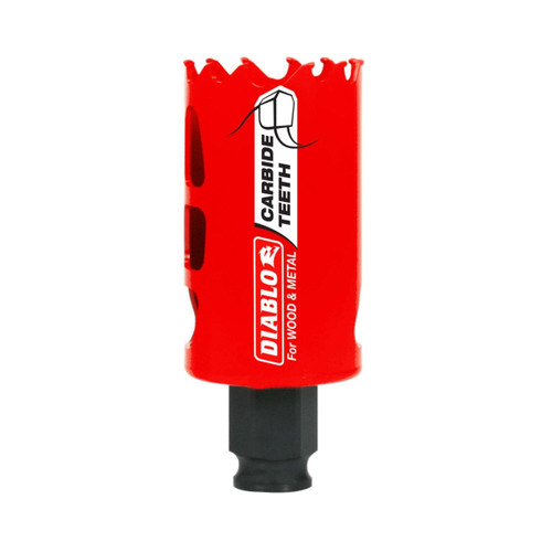 DIABLO DHS1500CT 1-1/2 in. Carbide Teeth Hole Saw for Wood and Metal