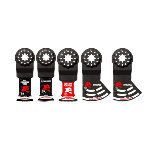 DIABLO DOS5S 5-Piece Starlock General Purpose Oscillating Blade Set