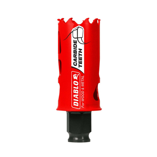 DIABLO DHS1250CT 1-1/4 in. Carbide Teeth Hole Saw for Wood and Metal