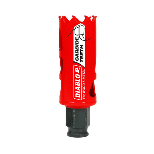 DIABLO DHS1125CT 1-1/8 in. Carbide Teeth Hole Saw for Wood and Metal