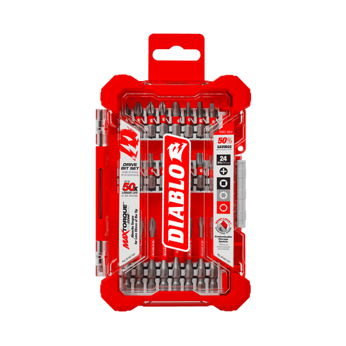 DIABLO DSC-S24 24-Piece Screwdriving Set