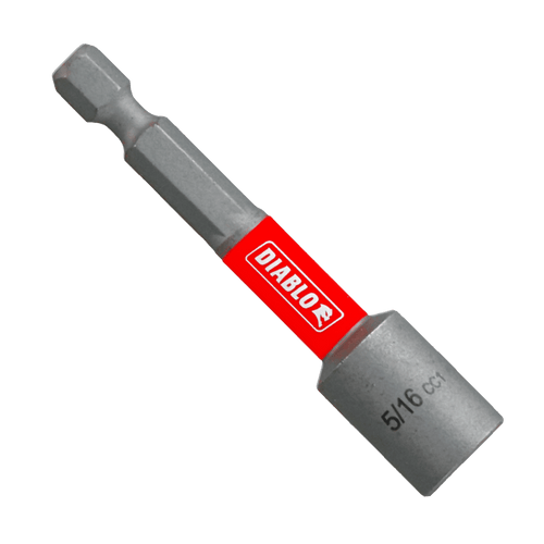 DIABLO DNTSL516 5/16 in x 2-9/16 in. Magnetic Nut Driver
