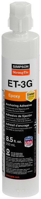 Simpson Strong-Tie ET-3G Anchoring Adhesive 8.5-fl oz