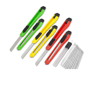 G-FORCE 24250 Replacement 9MM (13 Point) Snap Knife In Assorted Colours