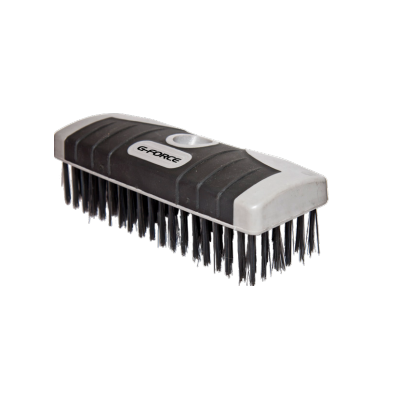 G-FORCE 44438 6 in. x 19 in. Soft Grip Heavy Duty Steel Block Wire Brush