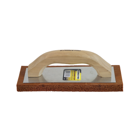 G-FORCE 70281 9 in. x 4 in. Red Sponge Float Wood Handle