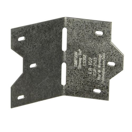 Simpson LS 3-3/8 in. ZMAX 18 Ga. Galvanized Adjustable Reinforcing L Angle