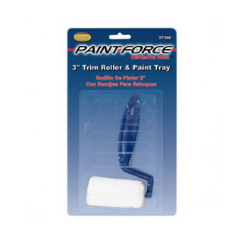 PAINT-FORCE 37300 3 in. Trim Roller and Tray Set