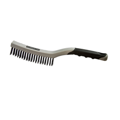 G-FORCE  44405 3 in. x 19 in. Soft Grip Steel Wire Brush