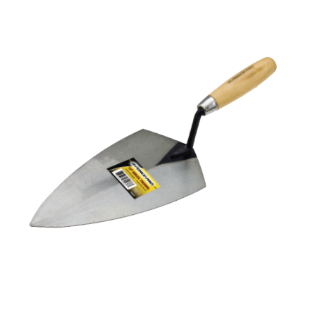 G-FORCE 70039 10 in. London Brick Trowel Wood Handle