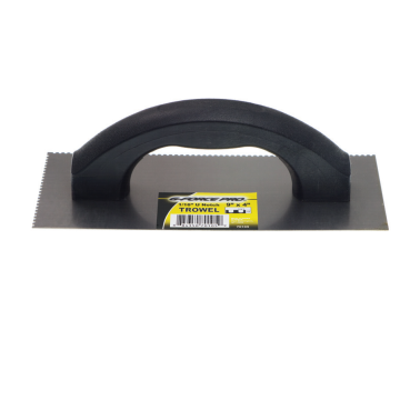 G-Force 1/16 in. U-Notched Trowel 9 in. x 4 in. Plastic Handle