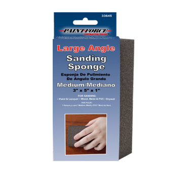 PAINT-FORCE 3 in. x 5 in. x 1 in. Medium Large Angle Sanding Block
