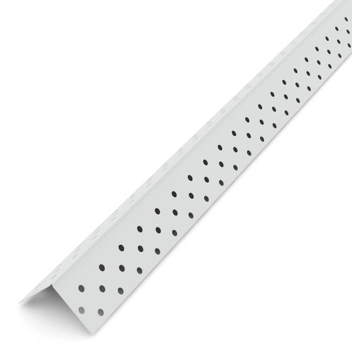 1.25 in. x 8 ft. 90-Degree Vinyl Outside Corner Bead