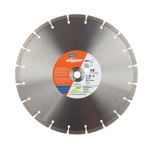 NORTON 70184684181 14 in. ValuPlus Segmented High-Speed Diamond Blade