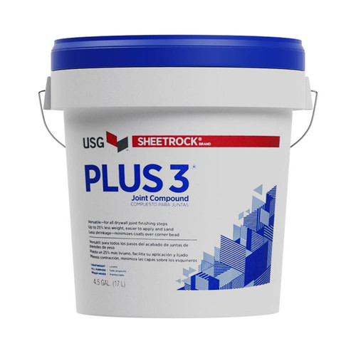 4.5 gal. Plus 3 Lightweight All Purpose Joint Compound - Pre-Mixed