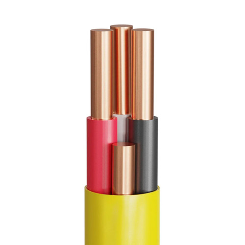 12/3 50 ft. Copper Electrical Cable NM-B - Yellow