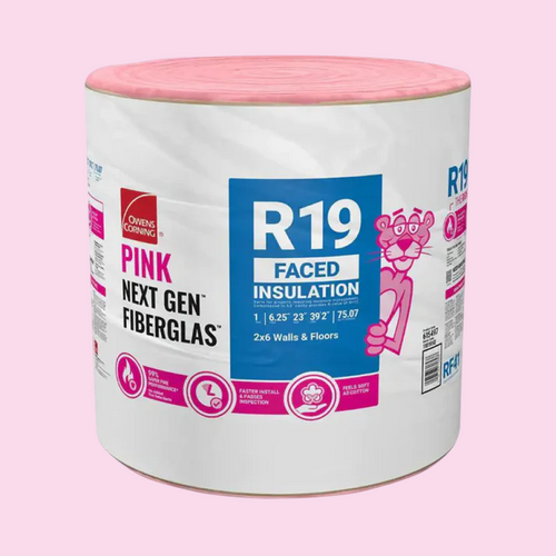 R19 Kraft Faced Fiberglass Insulation Roll 23 in. x 39.2 ft.