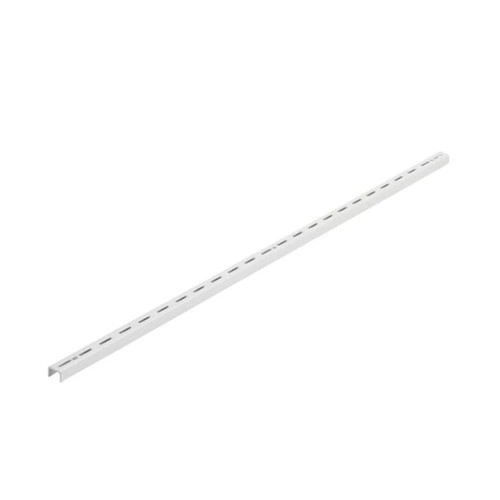 24 in. Single Track Upright - White