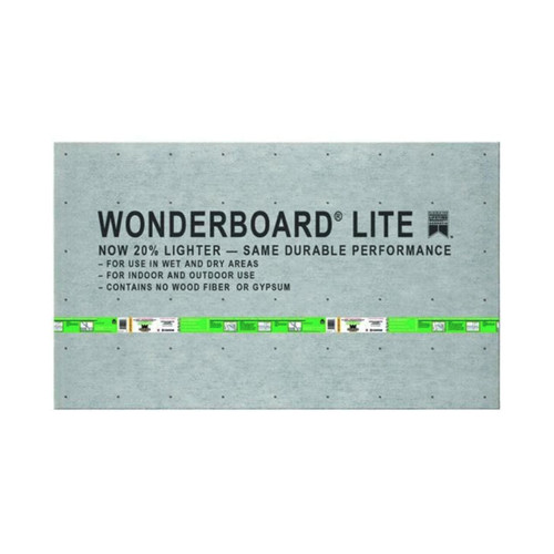 1/4 in. x 3 ft. x 5 ft. WonderBoard Lite Backer Board