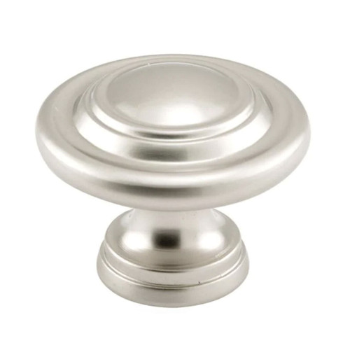 1-11/16 in. Bi-fold Door Pull Knob - Satin Nickel