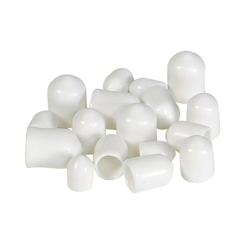 Wire Shelving End Caps - White