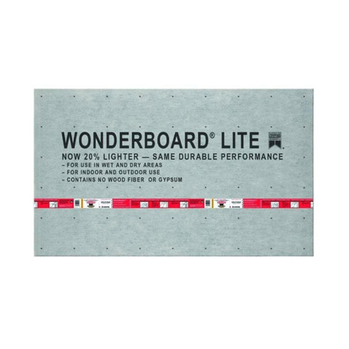 7/16 in. x 3 ft. x 5 ft. WonderBoard Lite Backer Board