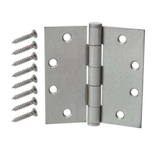 4-1/2 in. Commercial Grade Door Hinge - Satin Chrome