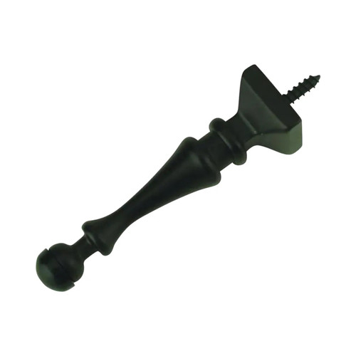 3-1/2 in. Decorative Solid Doorstop - Oil-Rubbed Bronze