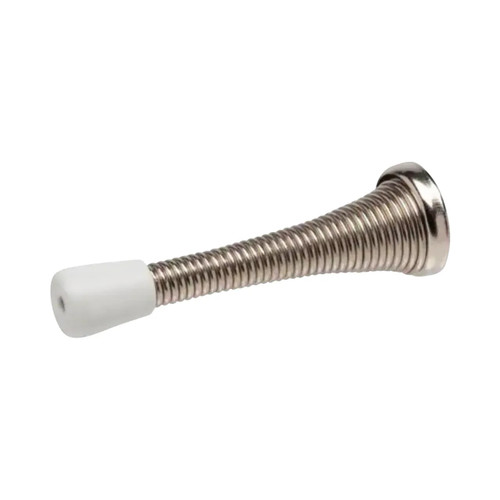 3 in. Spring Door Stop - Chrome Plated