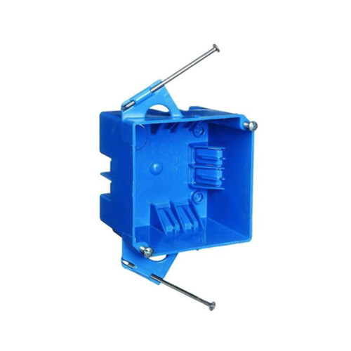 2-Gang 4 in. PVC Square New Work Electrical Box
