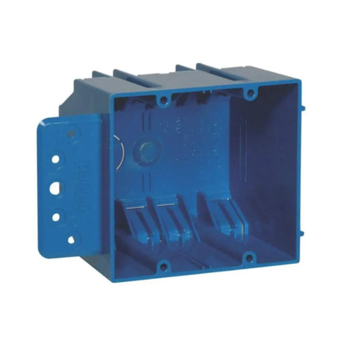 2-Gang 32 cu. in. PVC New Work Electrical Box with Flange