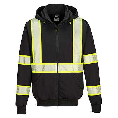 PORTWEST F143BKRL - Iona Plus Hoodie - Black - L