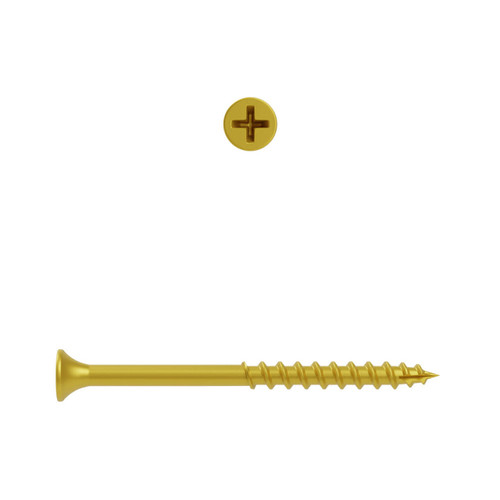 #8 x 2 in. Star Flat Head Wood Deck Screws (5 lb.) (453/Pack)