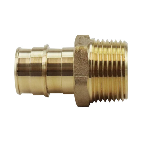 1/2 in. Brass PEX-A Barb x MPT Adapter
